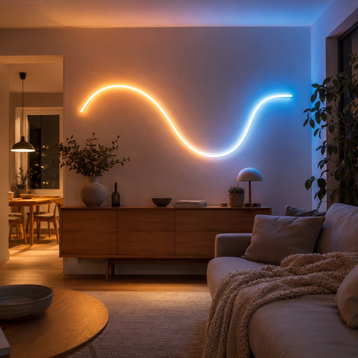 IKEA STYRSTRECK neon light strip