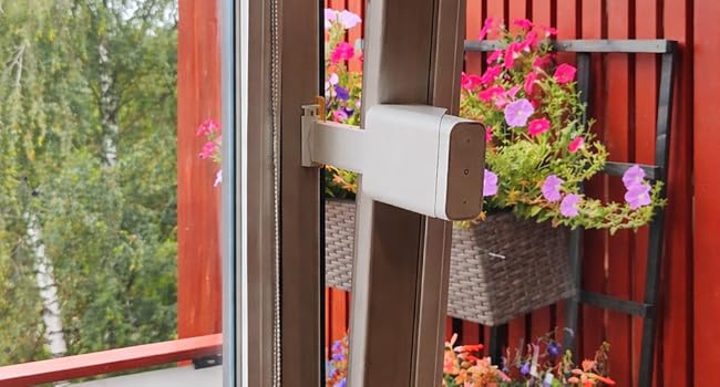 Tarken Window Actuator motorisierter Fenstergriff am Fenster