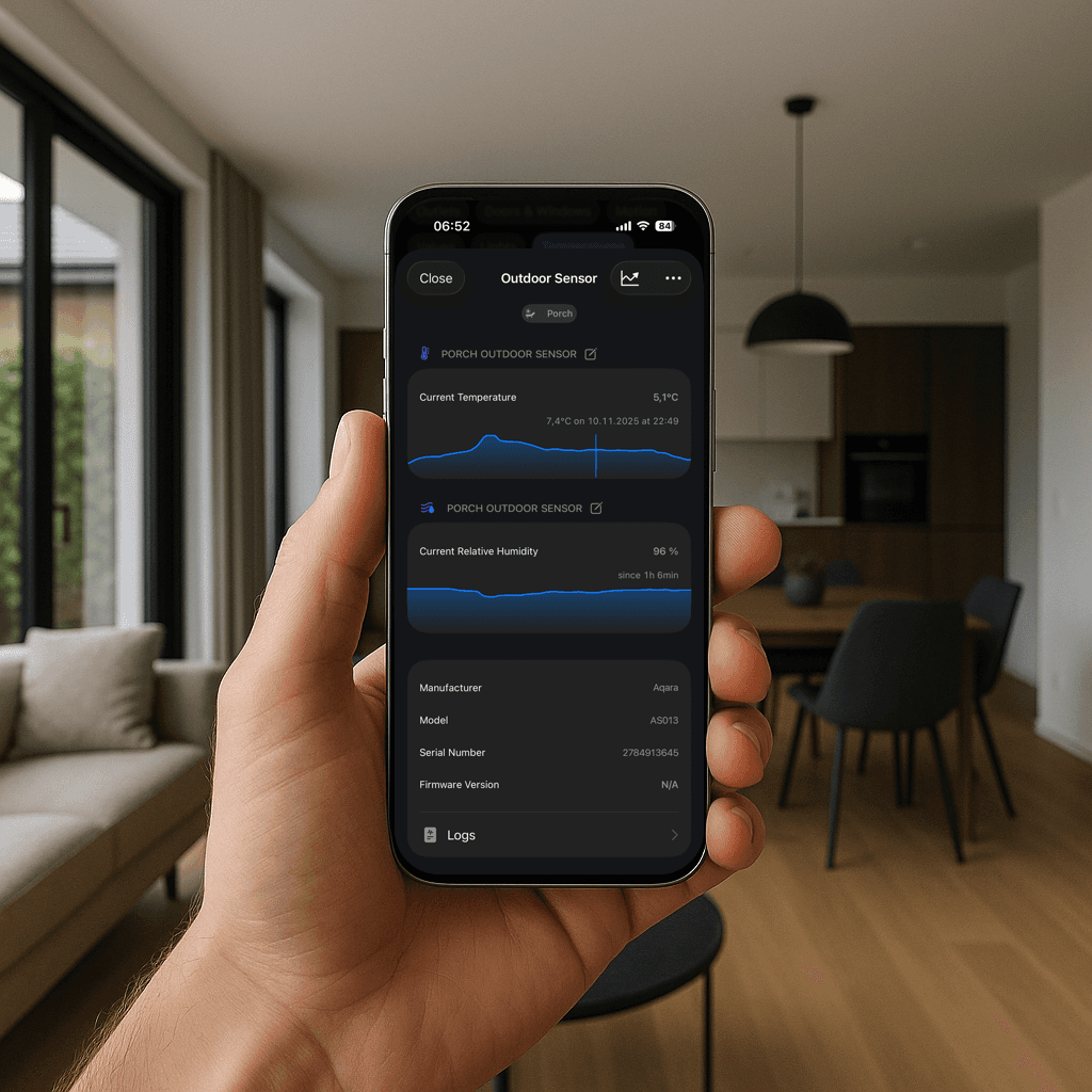 Charts in Controller for HomeKit